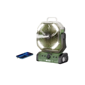 Větrák Holdcarp Rechargeable DoubleMotor WaterSpray Fan