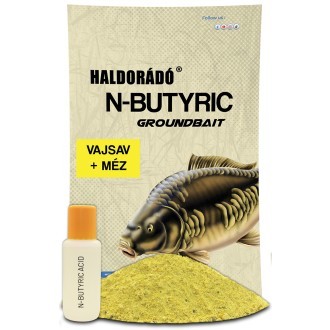 Vnadící směs Haldorádó N-Butyric Groundbait Kyselina máslová 800g + 50ml Aroma