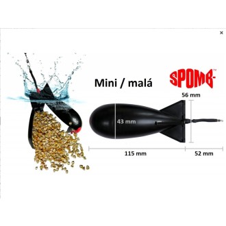 Zakrmovací rakleta Spomb Mini