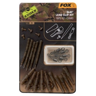 Závěsky Fox EDGES™ Camo Slik Lead Clip Kit vel.10