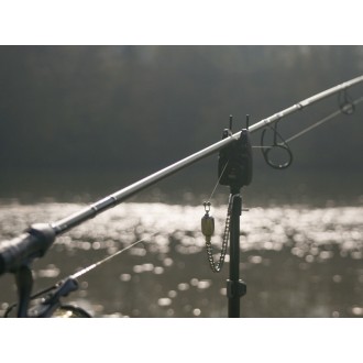 Závěsný řetízkový signalizátor Delphin Inox