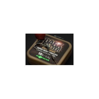 Ztužená šňůrka Korda Dark Matter Tungsten Coated Braid Brown 10m