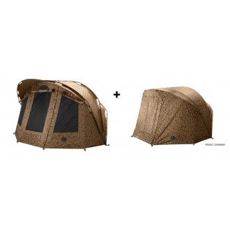 Bivak Delphin C3 LUX ClimaControl Carpath + přehoz C3 Lux Carpath